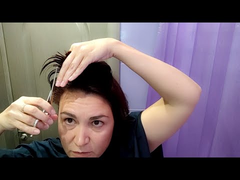 Как самой сделать стрижку каскад на короткие волосы