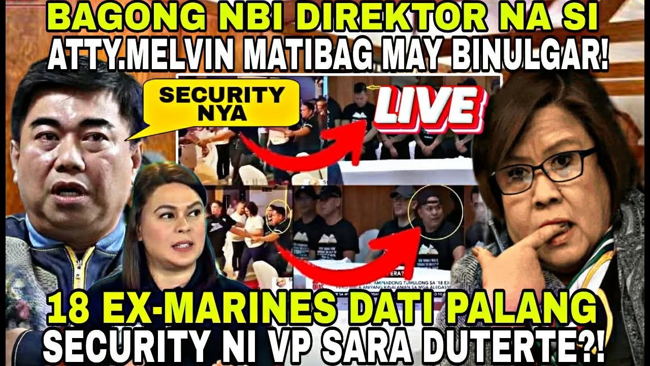 ETO NA! REP.LAILA DELIMA AT NBI DIREKTOR MATIBAG NAG SALITA NA!
