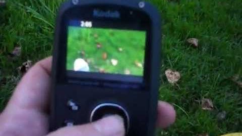 my kodak playsport camera broke its frozen won