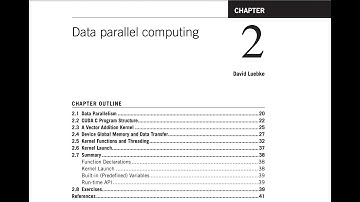Summary of chapter 2 | Data parallel computing | Exercise answers