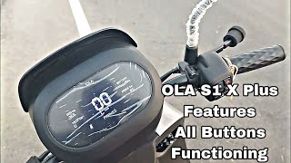 OLA S1 X Plus || Features || All Buttons  Functioning @lakecityvlogger7323 screenshot 2