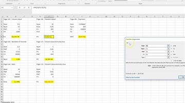 Avila Advantage Finance Time Value of Money Calculations
