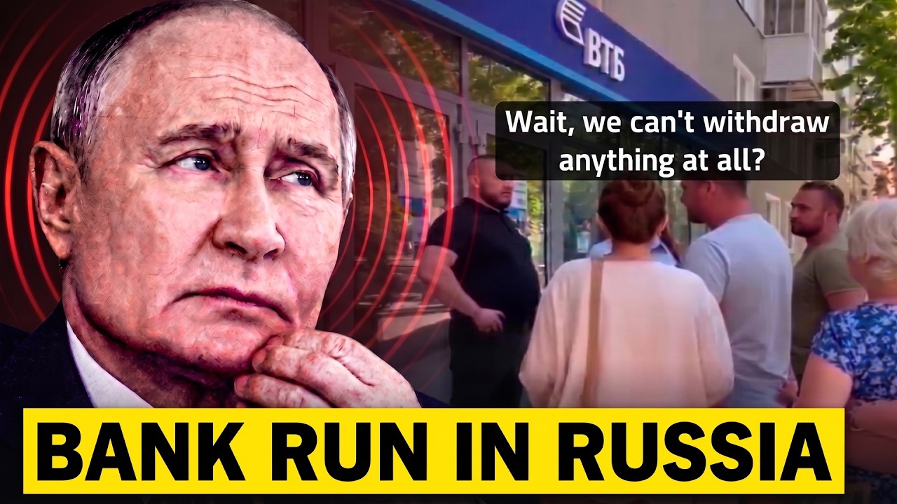 Russians Are Crushing Each Other to Withdraw Cash... Putin's Banks IMPLODE Faster Than We Thought