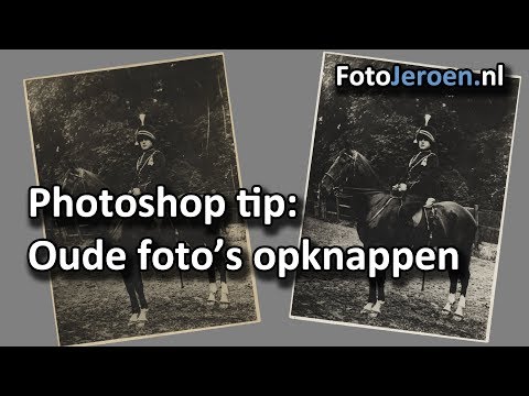 Video: Een Oude Foto Bijwerken