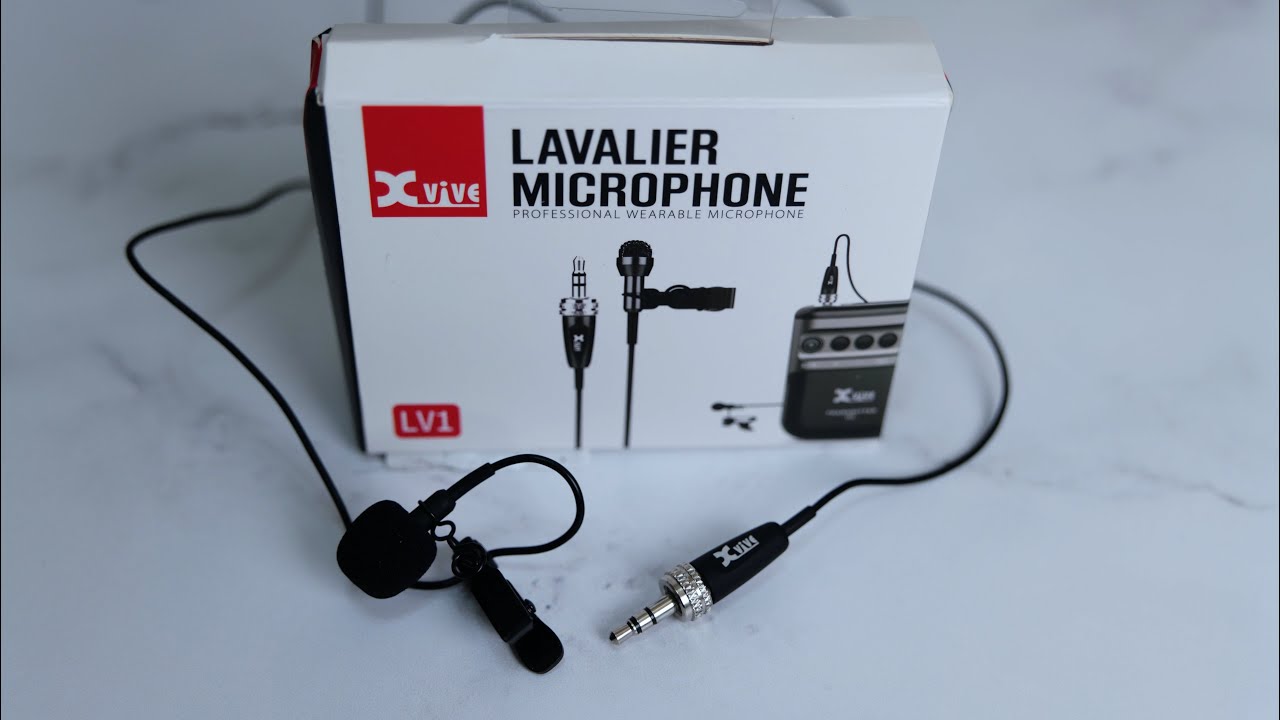 LV2 Micro Lavalier Microphone - Xvive Video