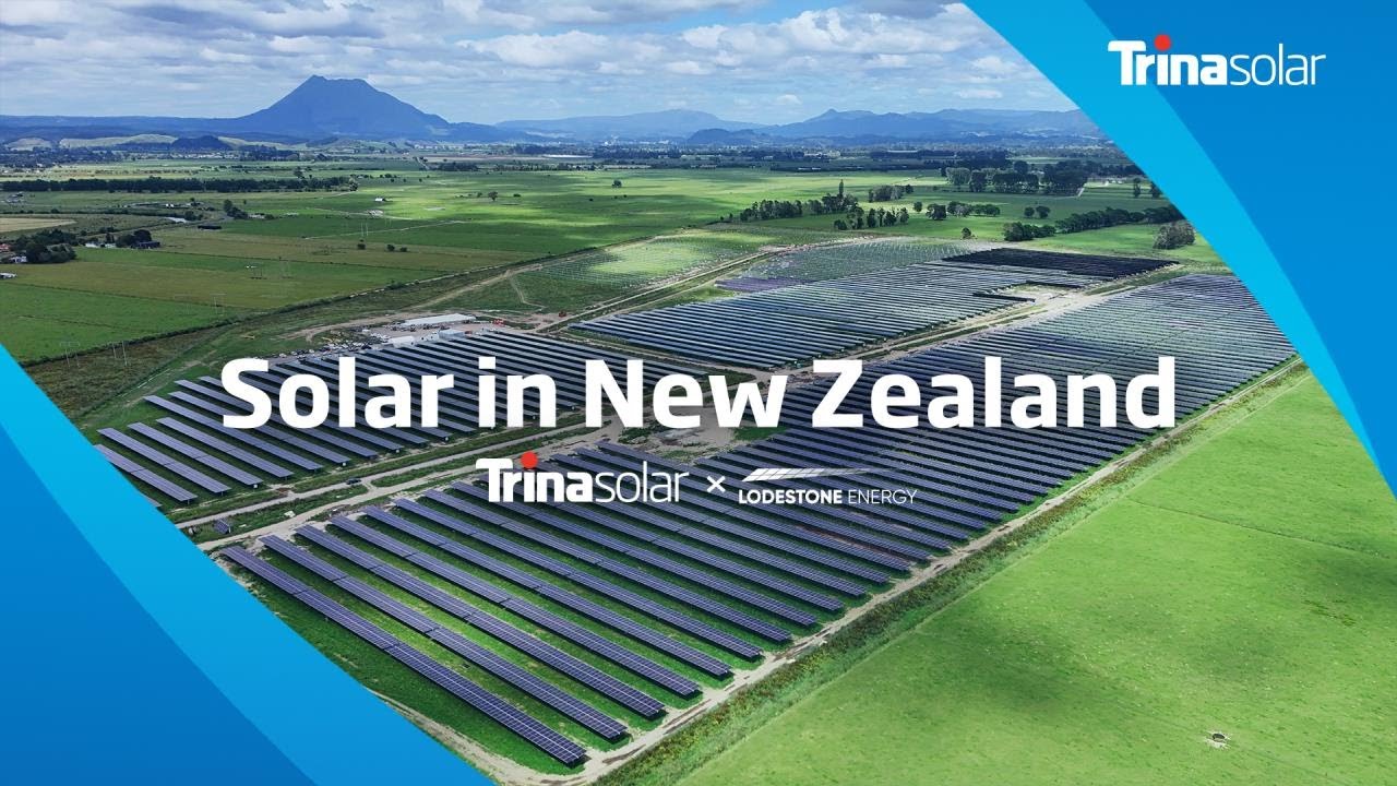 Trinasolar is Transforming Energy Landscapes in New Zealand! - YouTube