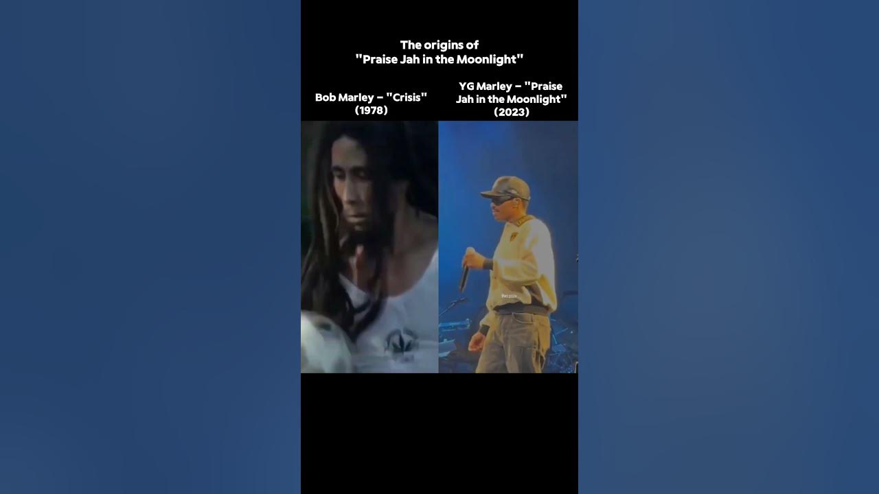 YG Marley sampled his grandfather, Bob Marley, for his smash hit "Praise Jay in the Moonlight"