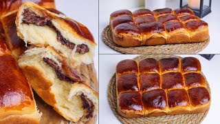 هادا هو البريوش لي ديروا بيه حالة في رمضان 🌙 خفيف بزااف معمر شوكولا ما يتشبعش 😋 Brioche au chocolat