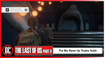Earn the High Score in the Archery Game - Put My Name Up Hidden Trophy Guide | The Last of Us Part 2