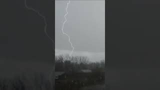 Thunderstorm Scary Lighting #nature #scary #rain #naturesounds #relaxingsounds