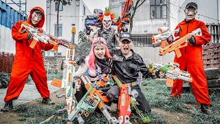 GUGU Nerf War : Monkey King SWAT Warriors Battle Pervert Crime Group XICMAN MASK Great War