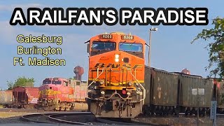 Galesburg, IL is Railfanning Heaven