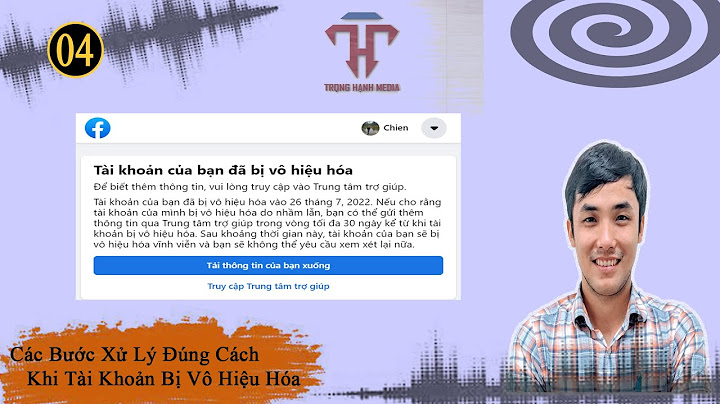 Tài khoản facebook bị vô hiệu hóa là gì