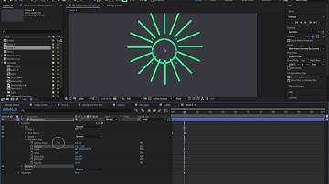 Shape Layer - trim path and repeater - BUBBLE 2