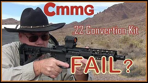 CMMG .22LR  AR Conversion Kit -  Does It Work In My AR Pistol? Absolutely Not!!
