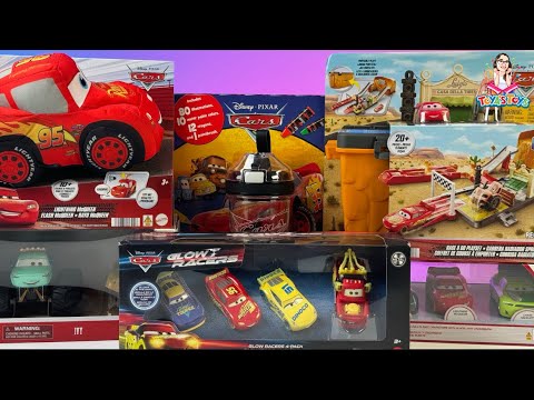 Disney Pixar Cars Toy Collection Unboxing Review | Cars Glow Racers