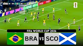 Brazil vs Scotland | FIFA World Cup 2026 | WC26 | Group Match | FC26 Gameplay