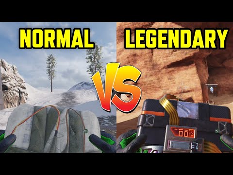 C4 NORMAL VS LEGENDARY SKIN (C4 - BOM-11)