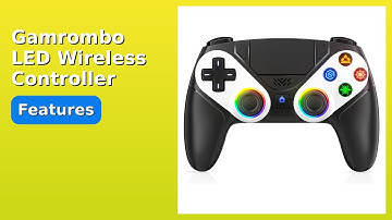 REVIEW (2025): Gamrombo LED Wireless Controller PS5. Features.