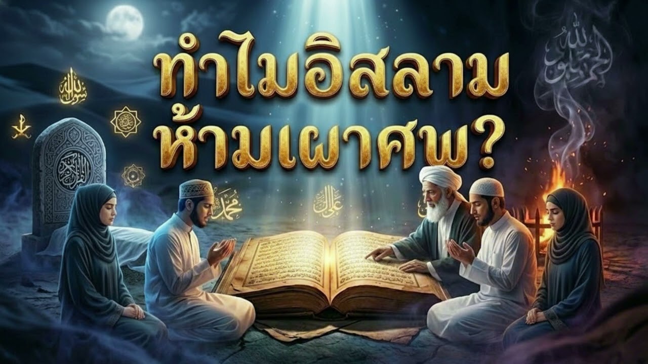 ทำไมมุสลิมต้อง "ฝัง" เท่านั้น? ห้าม "เผา" เด็ดขาด!