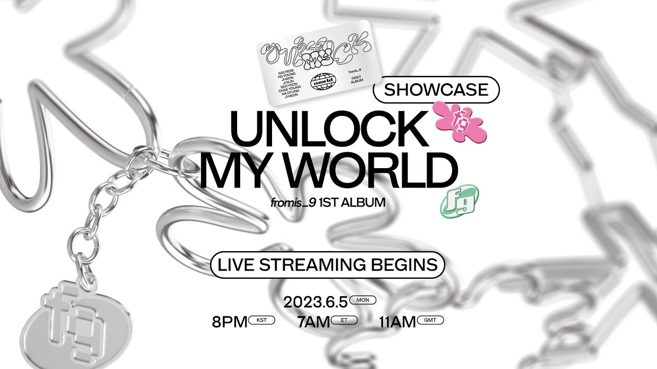 fromis_9 1st Album 'Unlock My World' SHOWCASE's Banner