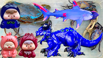 Kem Ốc Chanel ra đồng bắt rồng phun lửa, cứu con cua, cá mập, cá sấu hỏa tiễn, con bò, baby three.