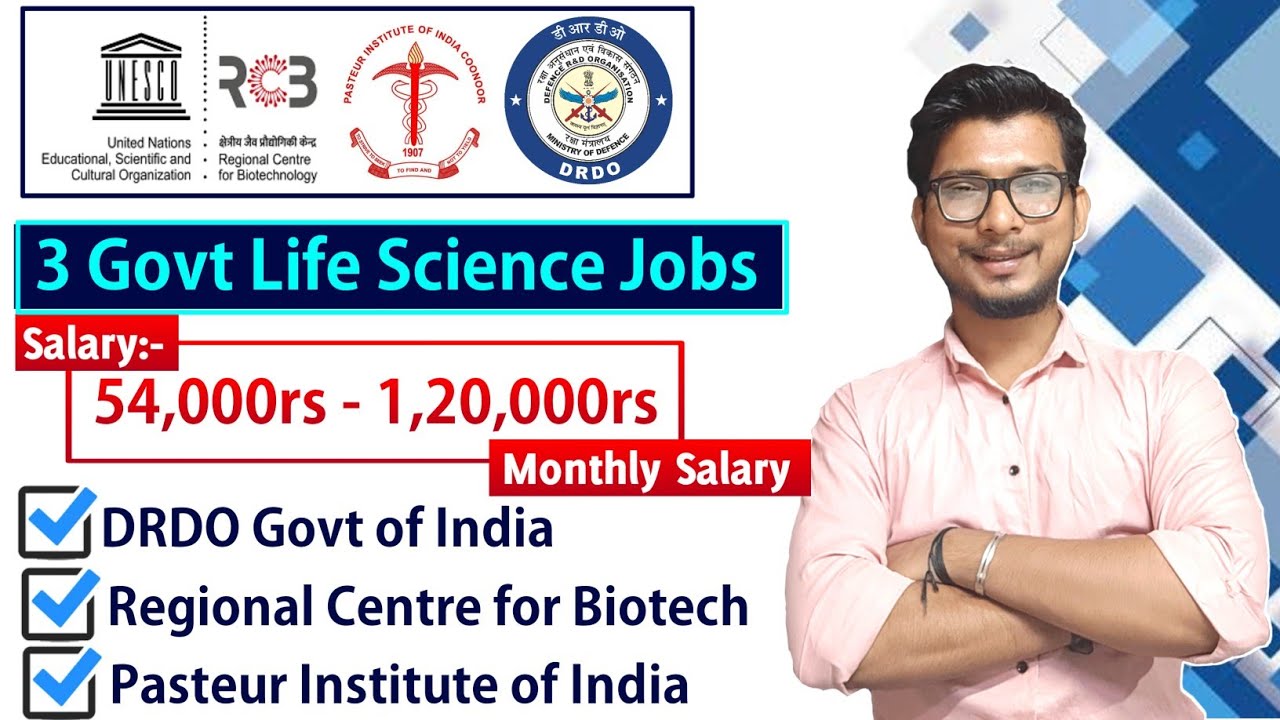 phd life science jobs in hyderabad