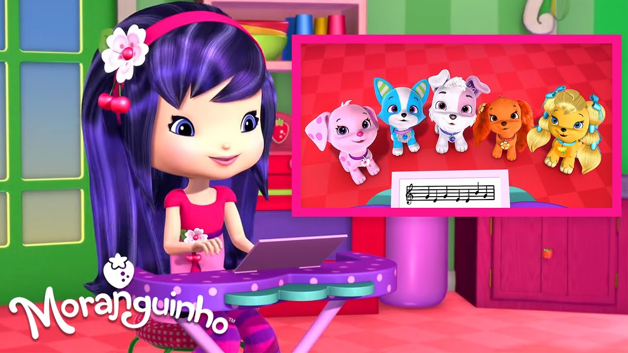 Moranguinho 🎵 Música para cães 🎵 Aventuras Em Tutti Frutti Desenhos Animado
