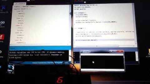 Arduino con Processing mediante puerto serial