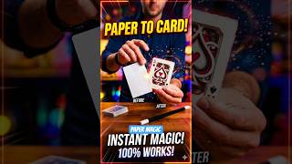magic trick using paper #viralshorts #magic #tranding
