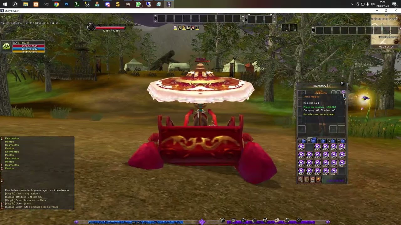 Shaiya Ryzor - Montarias /mounts