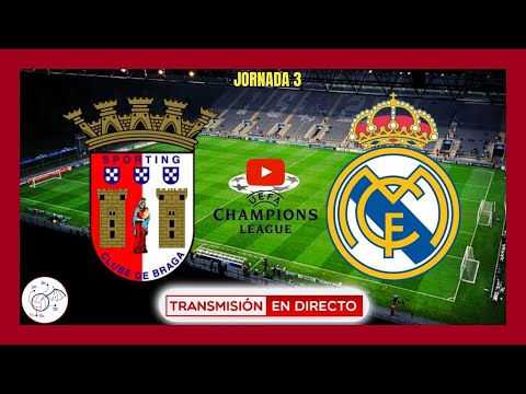 🚨 SC BRAGA 1 VS REAL MADRID 2 CHAMPIONS LEAGUE | BRAGA REAL MADRID HOY | 🎙️NARRACIÓN EN DIRECTO