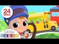 Wheels On the Bus - Baby Takes the Wheel |Nursery Rhymes by Little Angel