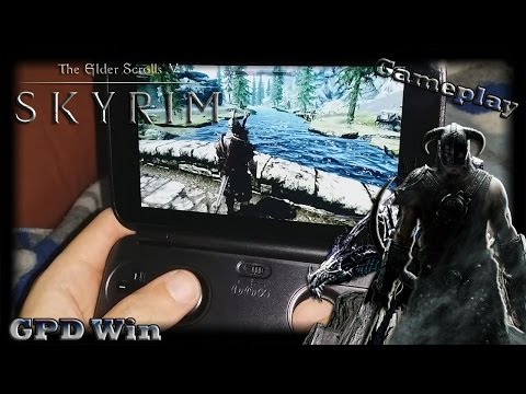 GPD Win (The Elder Scrolls V: Skyrim) [Gameplay]