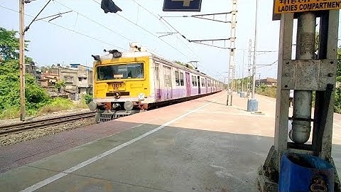 Bardhaman Howrah Chord Line Super Local Train | Indian Railway