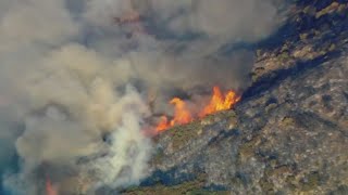 Man charged with intentionally setting Line Fire