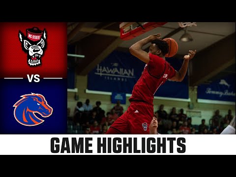 Boise State vs. NC State Game Highlights | 2025-26 ACC Men's Basketball Highlights