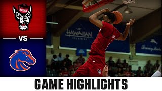 Boise State Vs. Nc State Game Highlights 2025-26 Acc Mens Basketball Highlights
