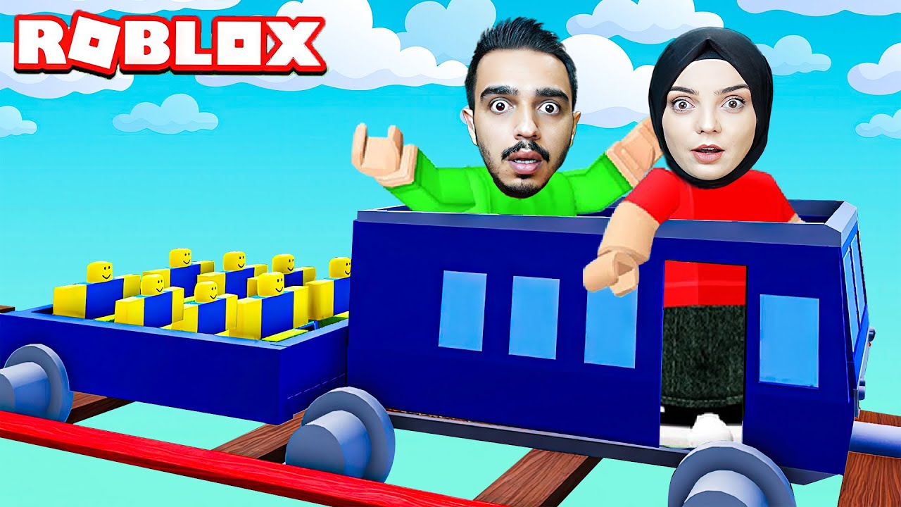 KÜÇÜK NOOB ADAMLARI TREN İLE TAŞIDIK !! 😱 Roblox Cart Ride Extreme
