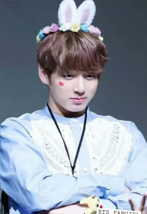 Our BUNNY JUNGKOOK In Bunny Hat