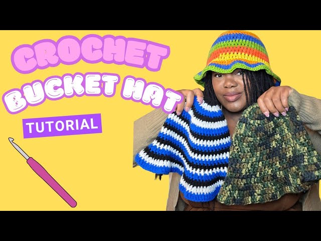 How to Crochet: Ribbon Run Hat (Right Handed) - YouTube