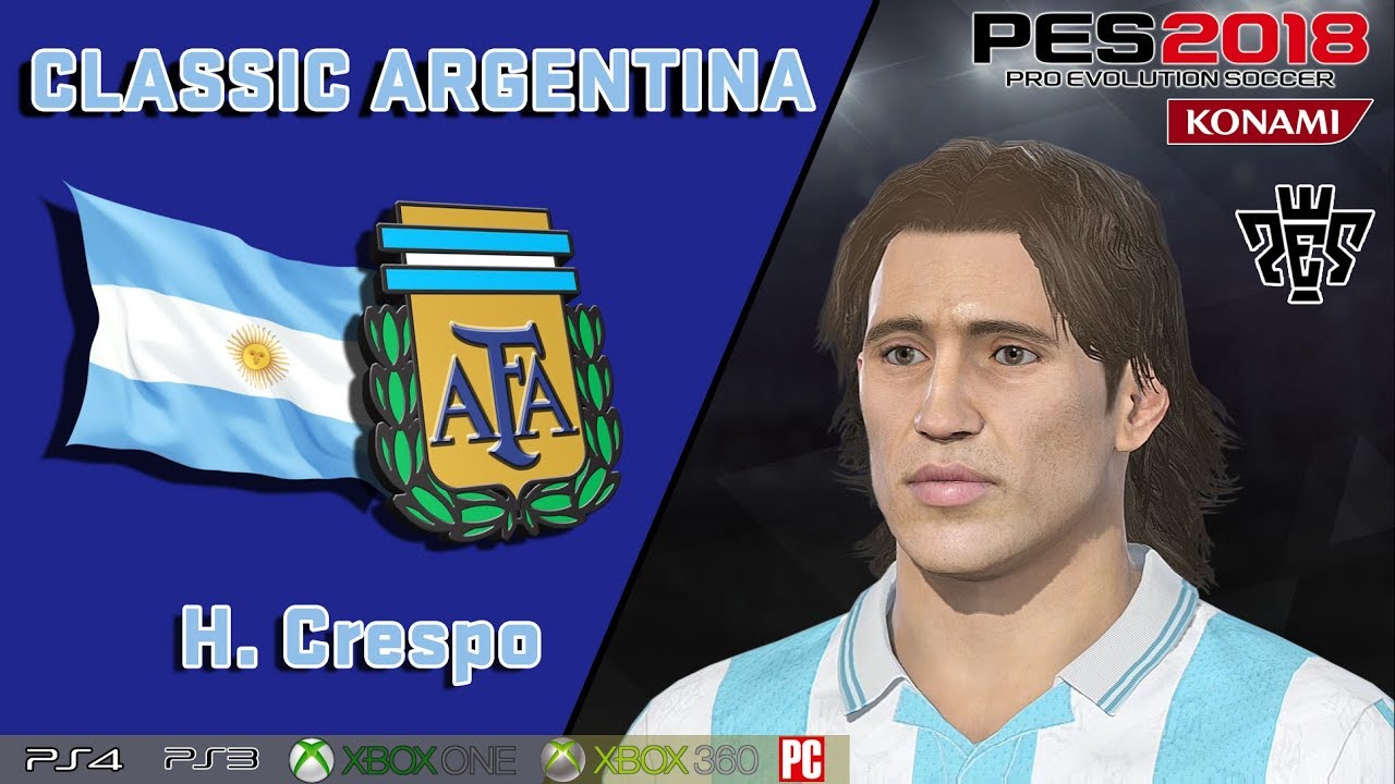 H. CRESPO  face+stats  (Classic Argentina)