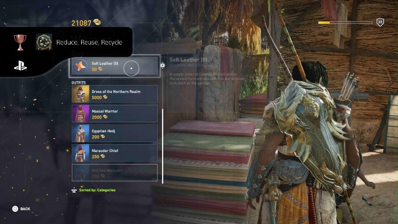 Assassin's Creed Origins Reduce, Reuse, Recycle (BRONZE) YouTube