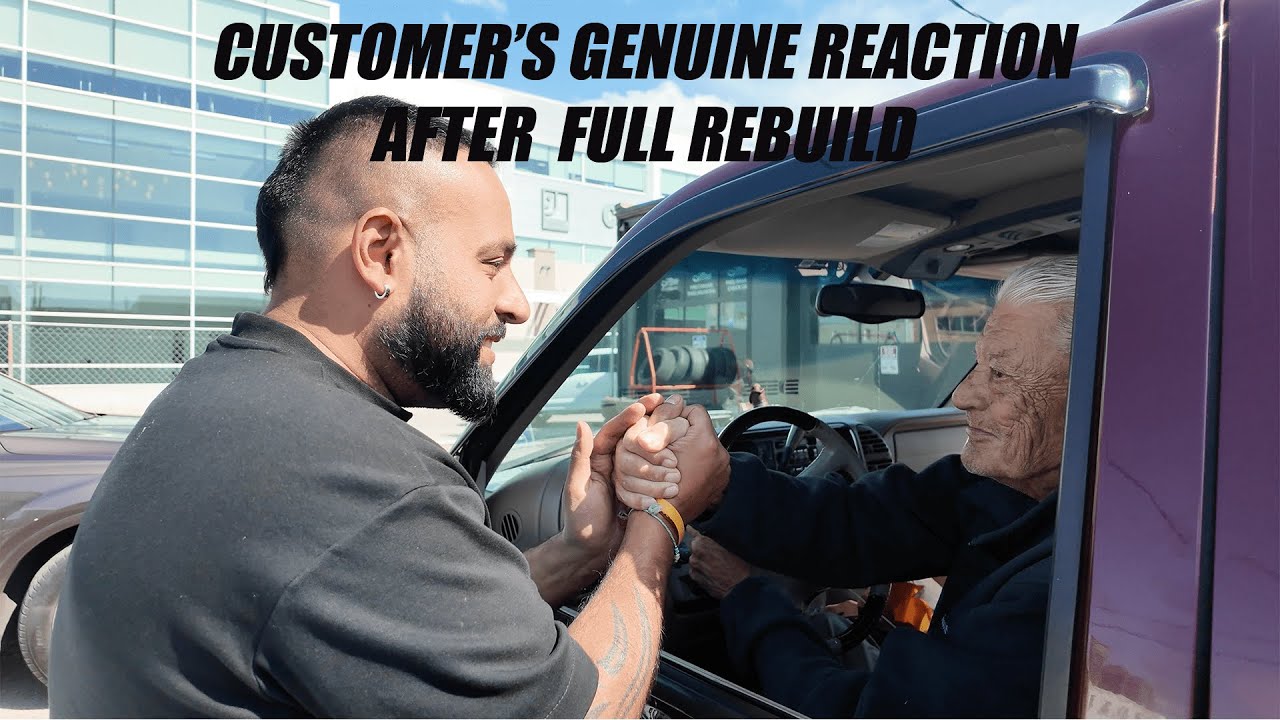 Customer Can’t Stop Smiling After Full Cadillac Engine Rebuild!”