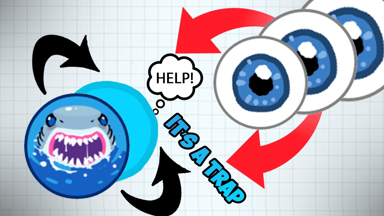Agar.io TROLLING "IT'S A TRAP" // BEST POPSPLIT TROLLING