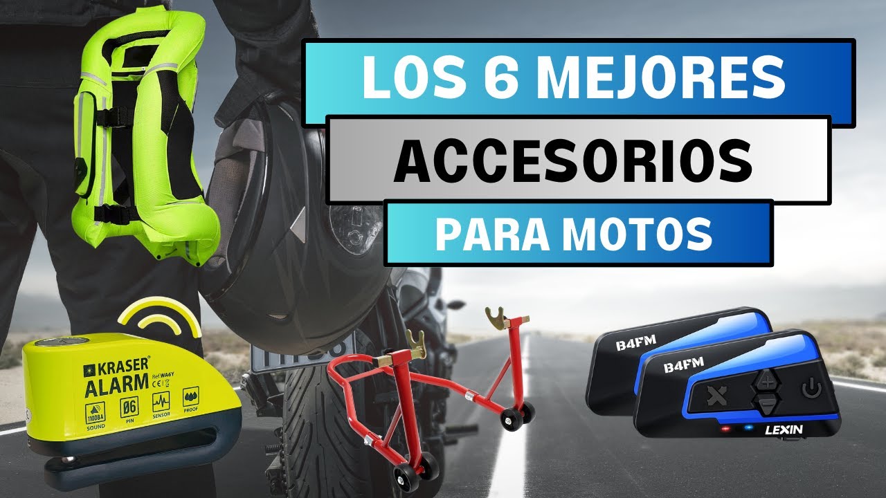 🔴LOS 5 MEJORES ACCESORIOS para TU MOTO más BARATOS en AMAZON [2024 ...