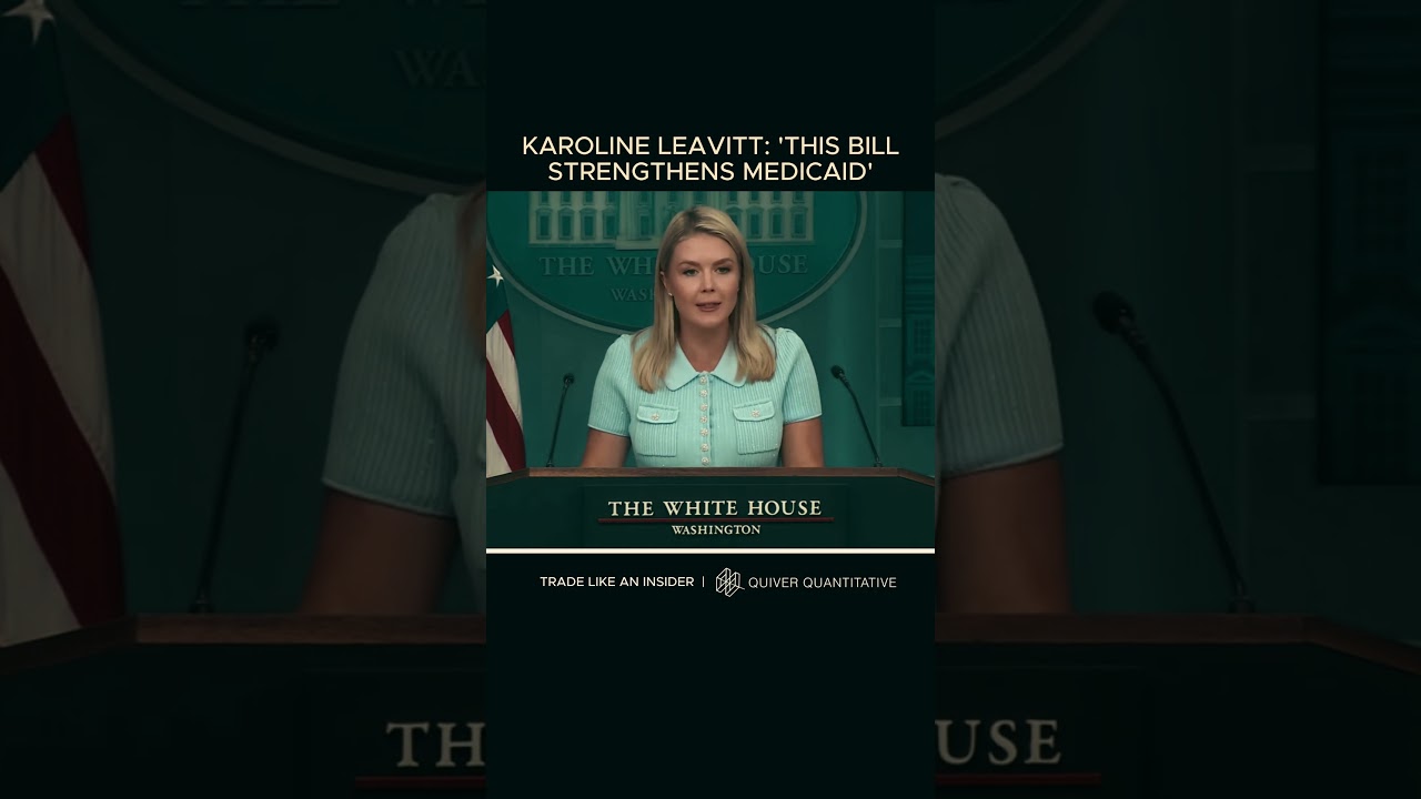 White House Press Secretary says 'Big, Beautiful Bill' strengthens Medicaid