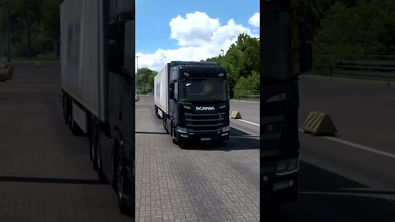 High-Speed Processor Delivery | Scania R 650HP | Travemünde → Kiel | Euro Truck Simulator 2 Shorts