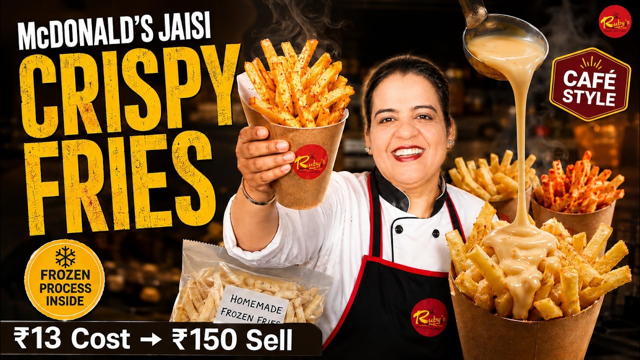 McDonald's Jaisi Crispy French Fries — Frozen Process Ka Poora Science