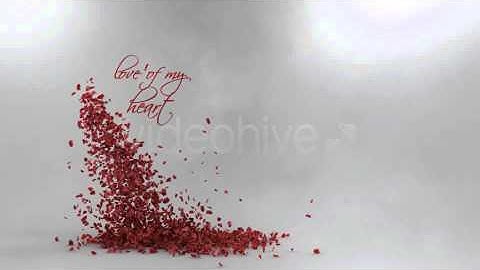 After Effects Project Files - Roses Heart - VideoHive.flv